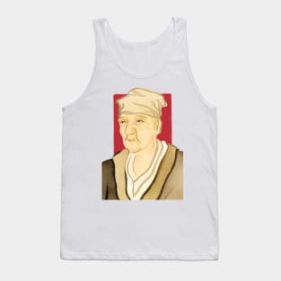 Japanese Poet Matsuo Bashō illustration Tank Top